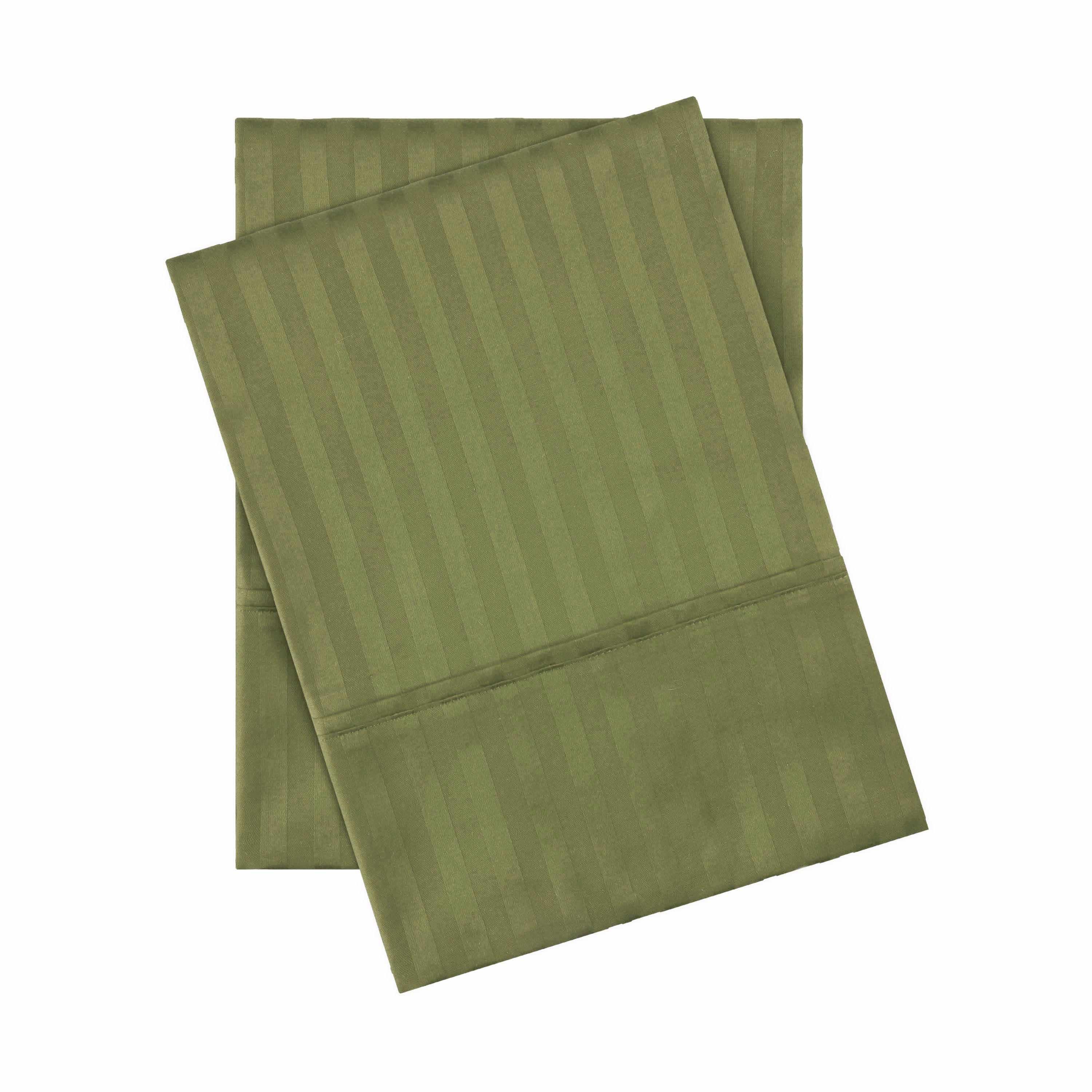 400 Thread Count Soft Stripe Egyptian Cotton Pillowcase Set - Egyptian Cotton Pillowcases by Superior