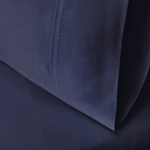 Superior Egyptian Cotton 700 Thread Count 2 Piece Pillowcase Set - Navy Blue