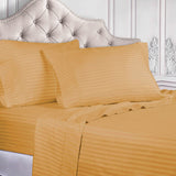 400 Thread Count Egyptian Cotton Striped Deep Pocket Sheet Set - Egyptian Cotton Sheet Set by Superior