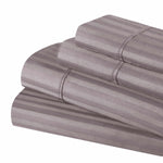 400 Thread Count Egyptian Cotton Striped Deep Pocket Sheet Set - Egyptian Cotton Sheet Set by Superior