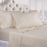 400 Thread Count Egyptian Cotton Striped Deep Pocket Sheet Set - Egyptian Cotton Sheet Set by Superior