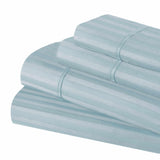 400 Thread Count Egyptian Cotton Striped Deep Pocket Sheet Set - Egyptian Cotton Sheet Set by Superior