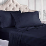 400 Thread Count Egyptian Cotton Striped Deep Pocket Sheet Set - Egyptian Cotton Sheet Set by Superior