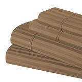 400 Thread Count Egyptian Cotton Striped Deep Pocket Sheet Set - Egyptian Cotton Sheet Set by Superior