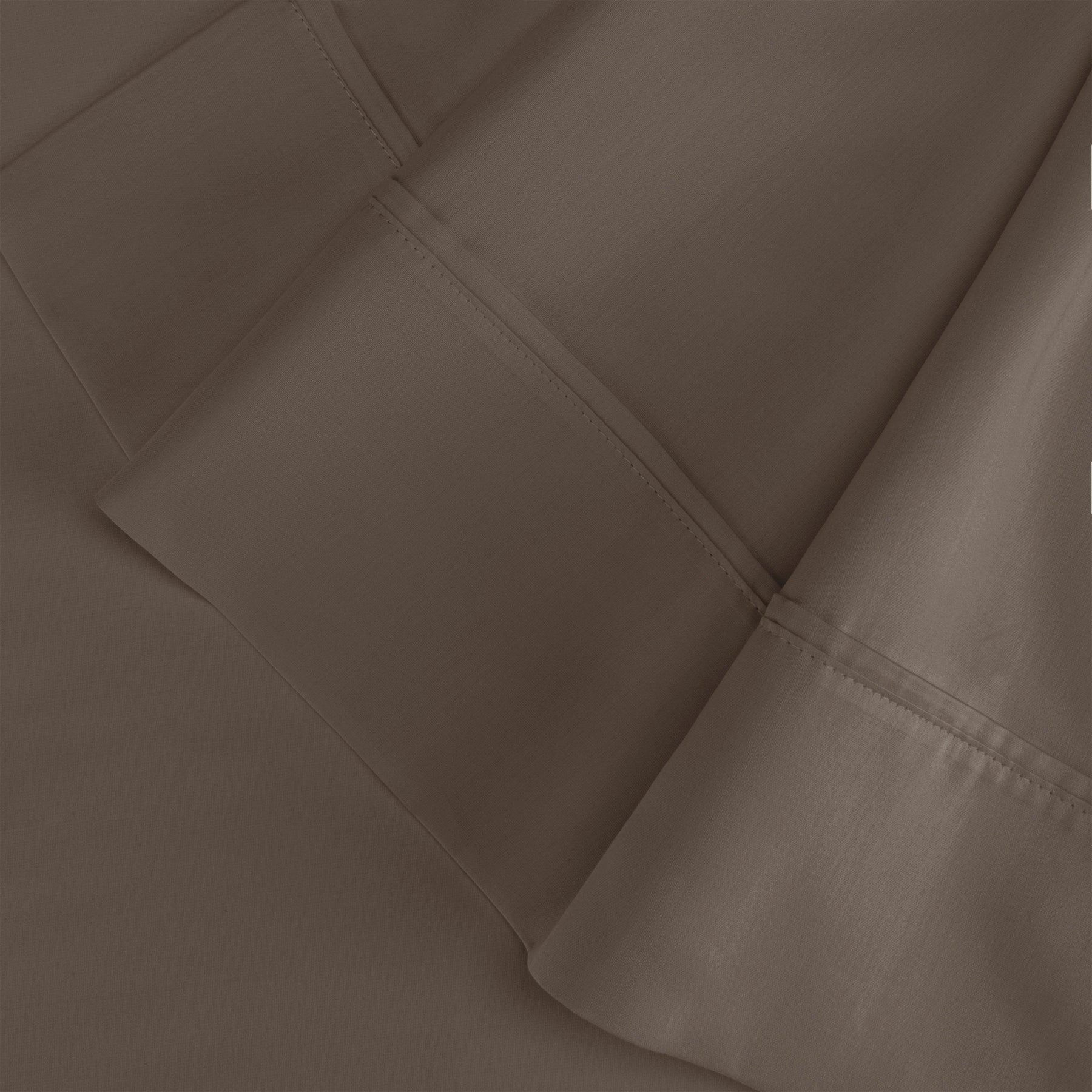  Wrinkle Resistant Egyptian Cotton 2-Piece Pillowcase Set -  Grey