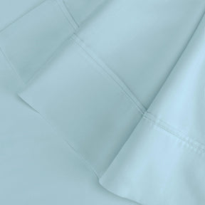  Wrinkle Resistant Egyptian Cotton 2-Piece Pillowcase Set -  LIght Blue