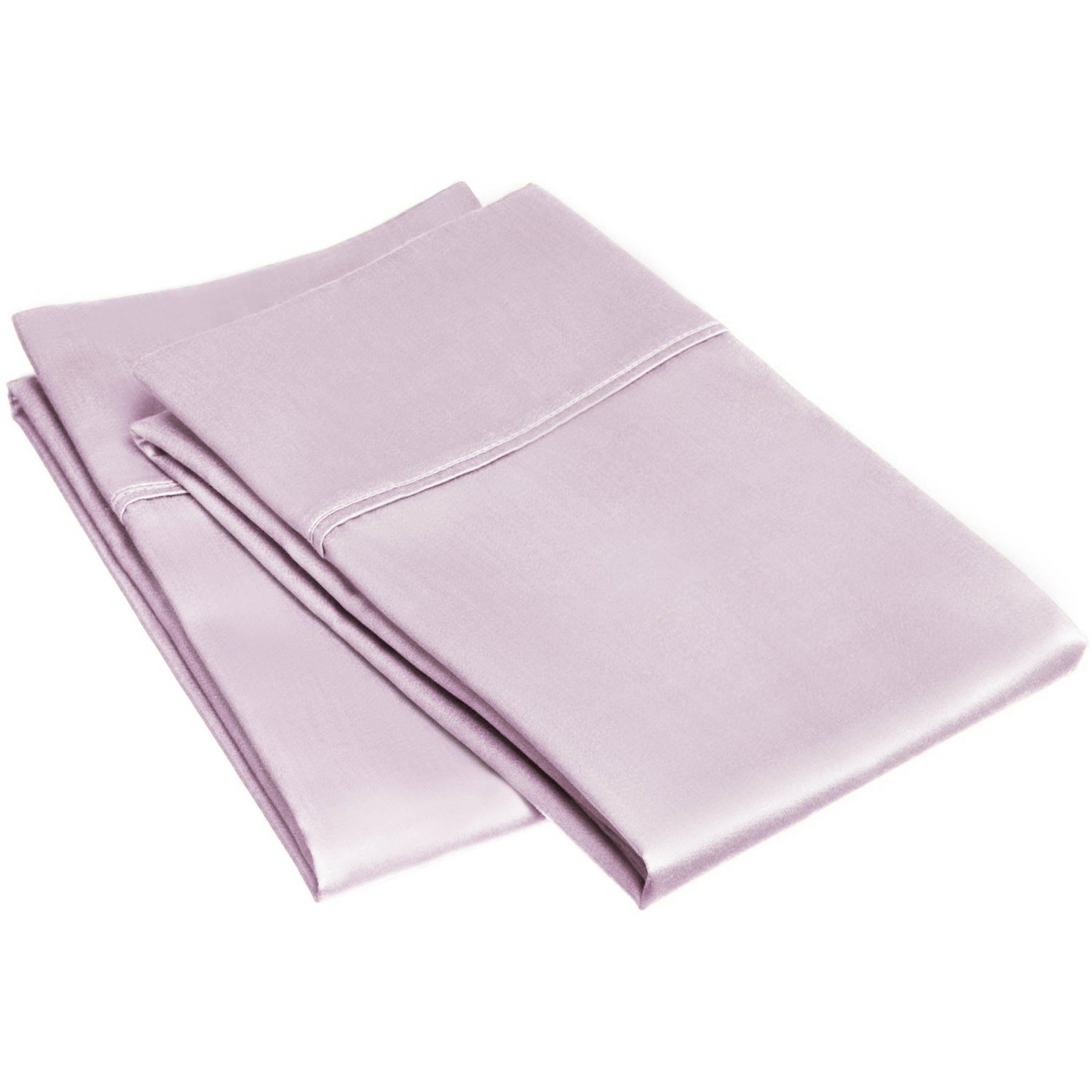 Wrinkle Resistant Egyptian Cotton 2-Piece Pillowcase Set - Lilac