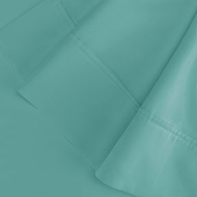  Wrinkle Resistant Egyptian Cotton 2-Piece Pillowcase Set -  Teal