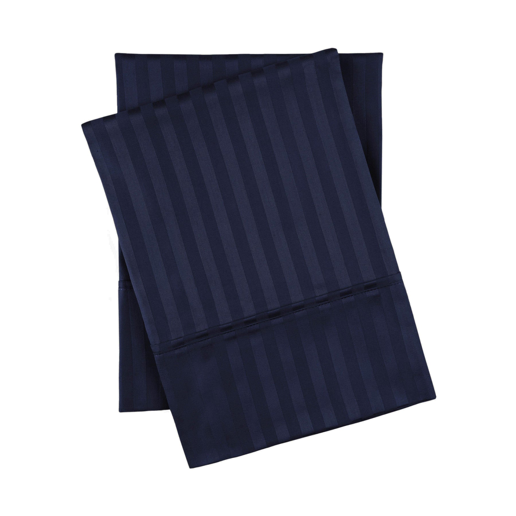 300 Thread Count Soft Egyptian Cotton Pillowcase Set - Navy Blue