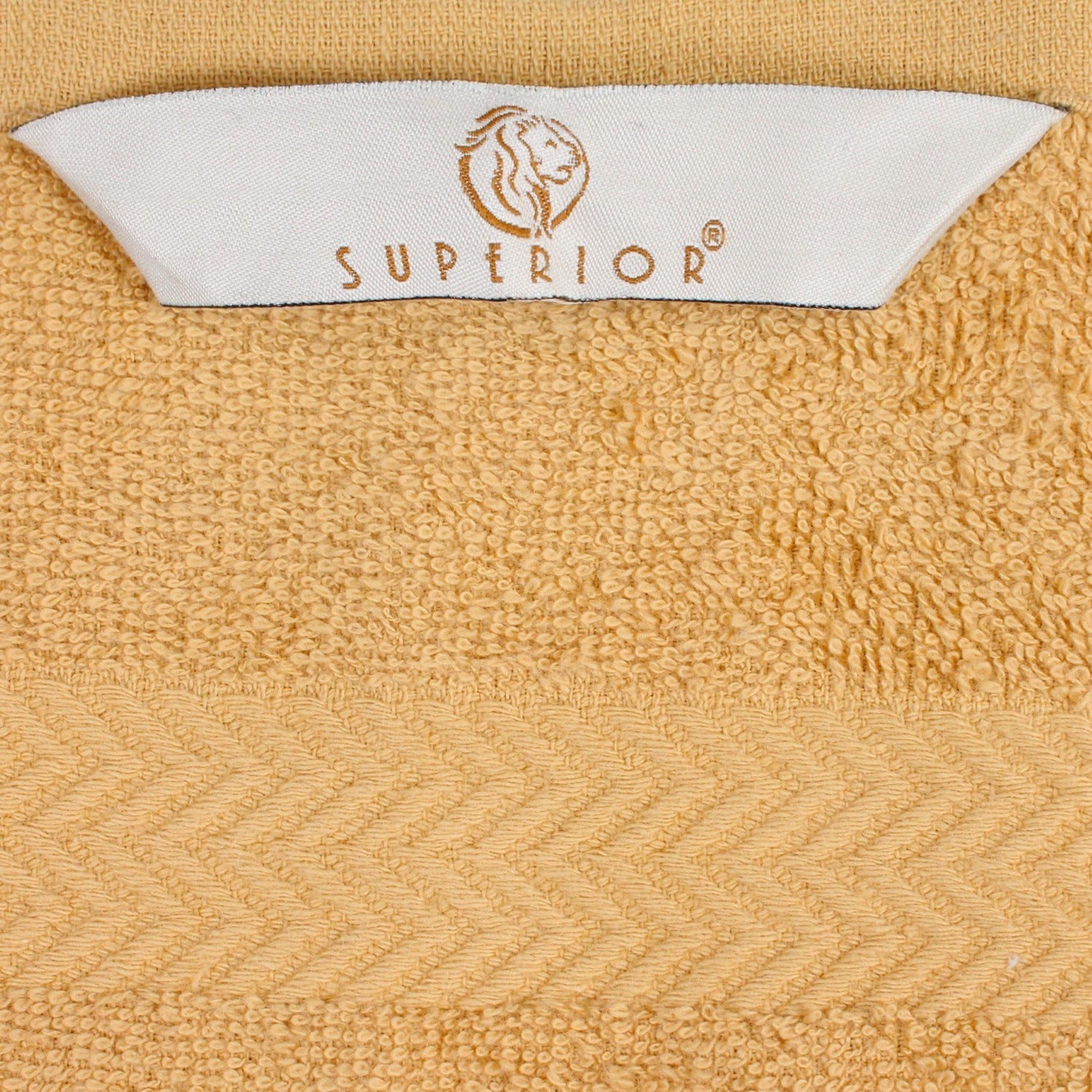 Premium Cotton Assorted Eco-Friendly Towel Set - Gold