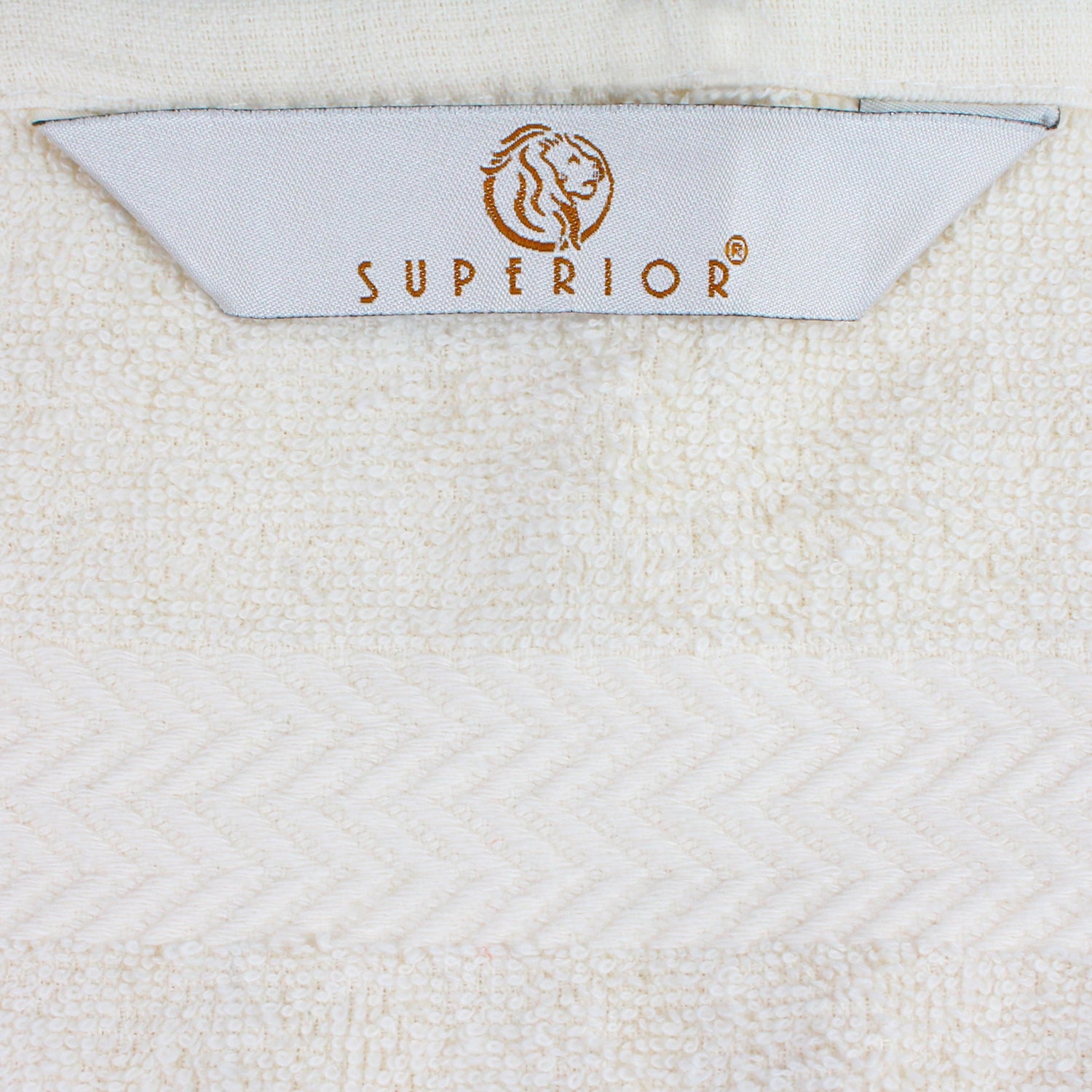 Eco-Friendly 6-Piece Cotton Bath Towel Set - Ivory