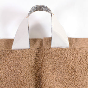 Eco-Friendly 6-Piece Cotton Bath Towel Set - Latte