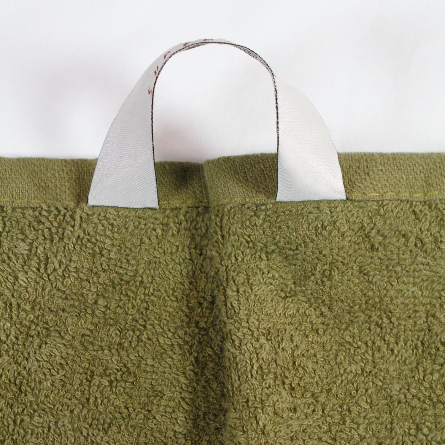 Superior Cotton 4-Piece Bath Towels Set Highly Absorbent Eco-Friendly Quick Dry - Forest Green