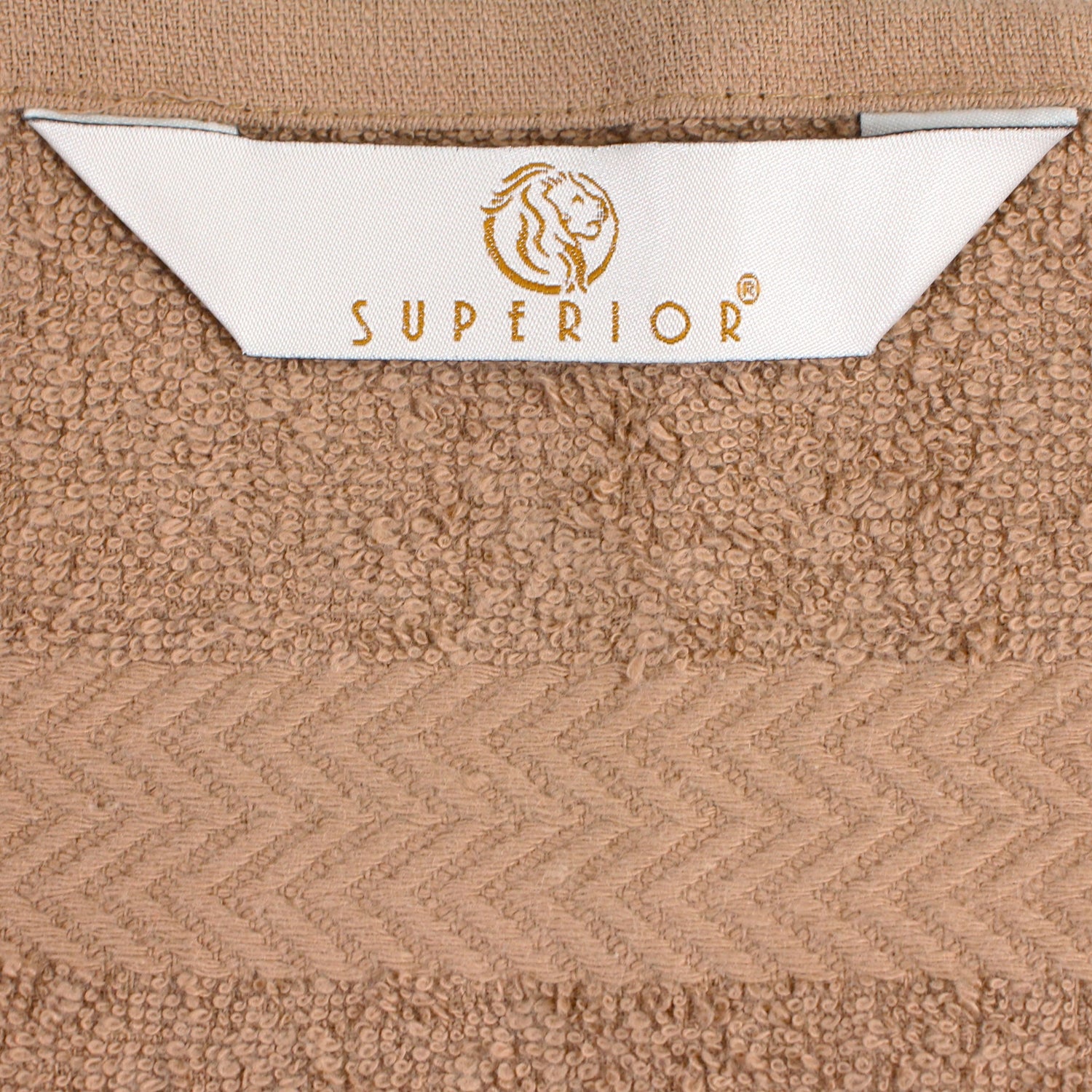 Superior Cotton 4-Piece Bath Towels Set Highly Absorbent Eco-Friendly Quick Dry - Latte