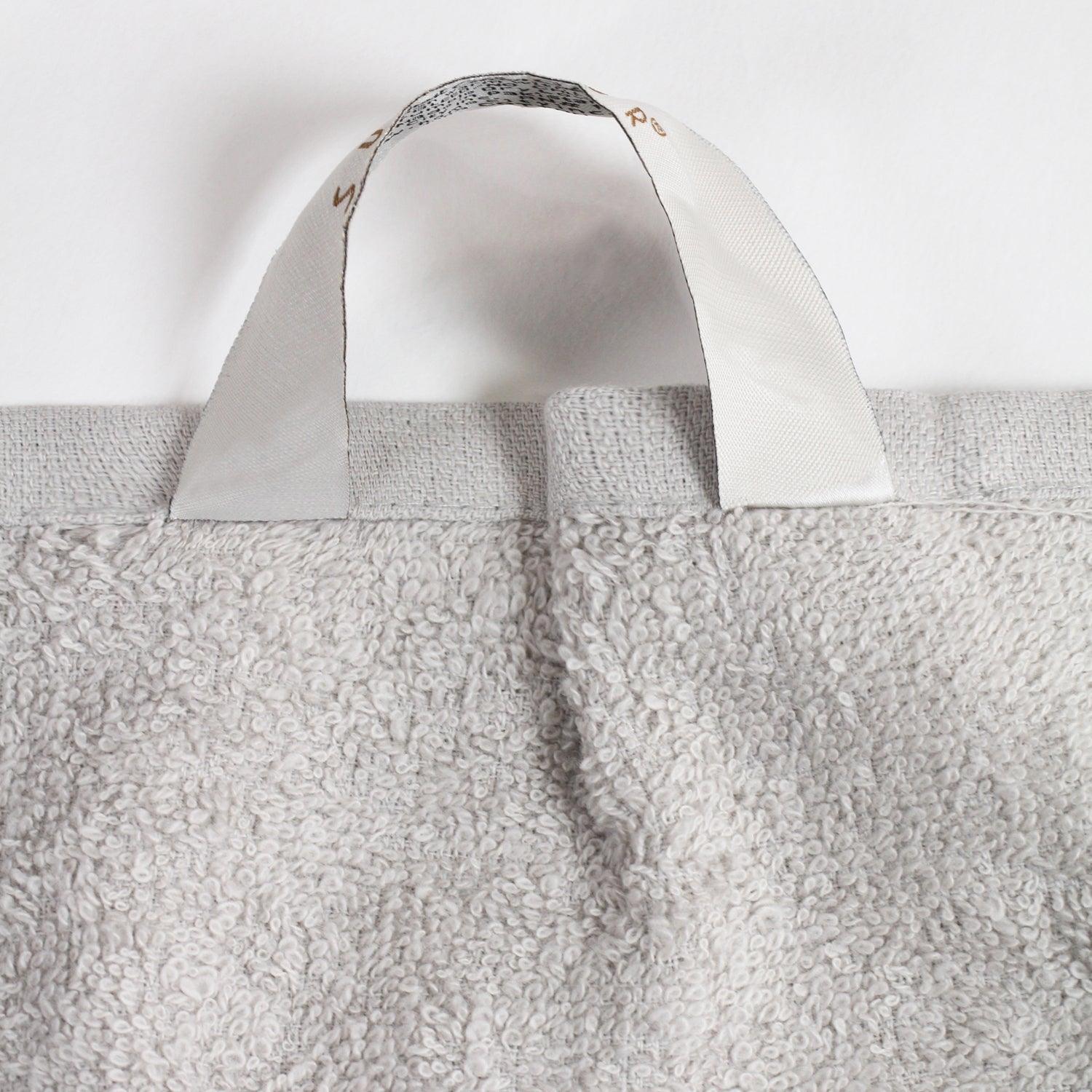 Superior Cotton Large Towels Eco-Friendly Bathroom Essentials 2-Piece Bath Sheet Set - Silver