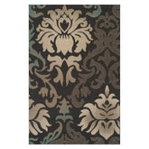 Floral Damask Indoor Outdoor Rugs Large Area Rug 