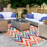 Acacia Geometric Zigzag Area Rug Modern Indoor Outdoor Rugs - Rugs by Superior