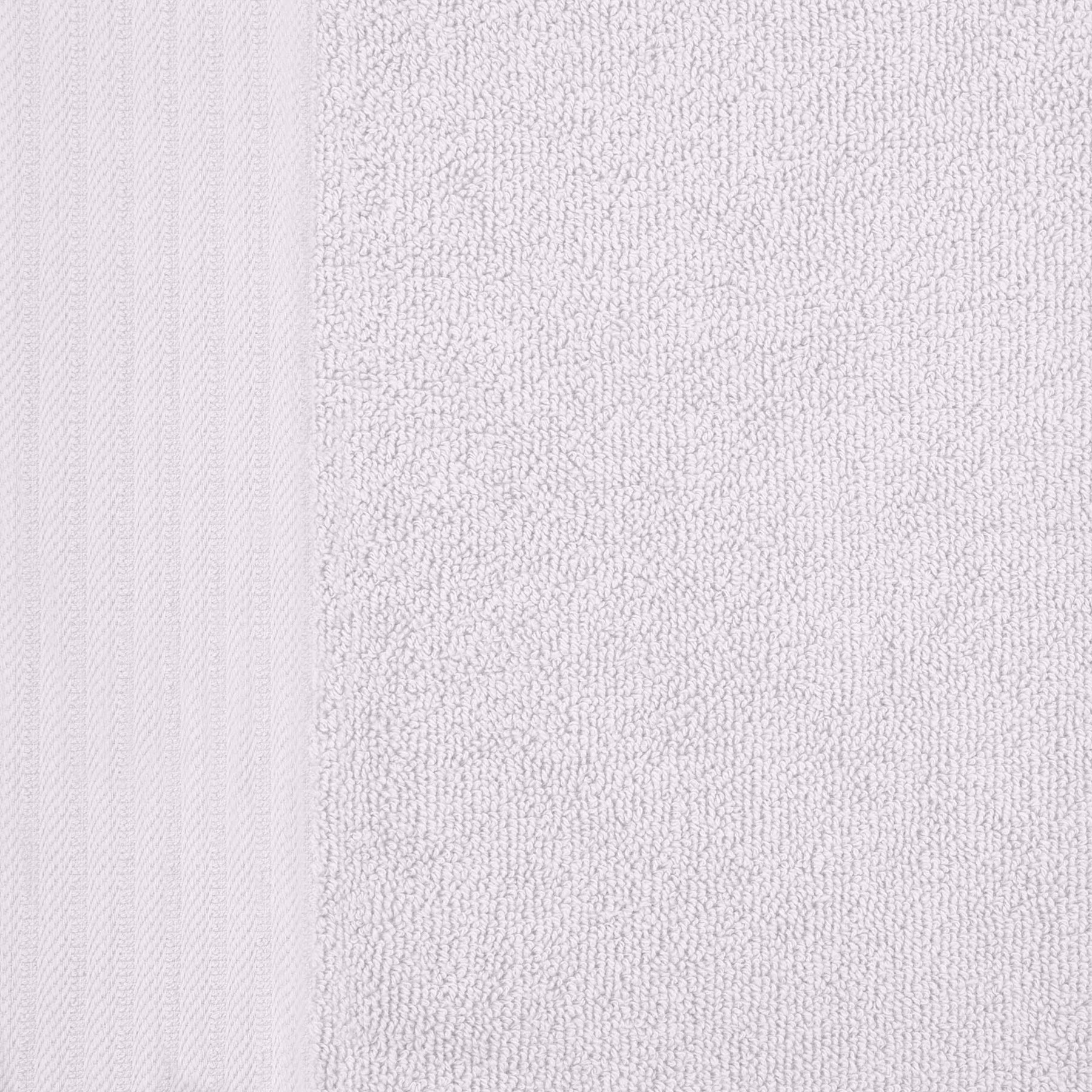 Premium Turkish Cotton Herringbone Solid Assorted 6-Piece Towel Set -  Ivory