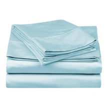  Superior Egyptian Cotton 530 Thread Count Solid Sheet Set - Light Blue