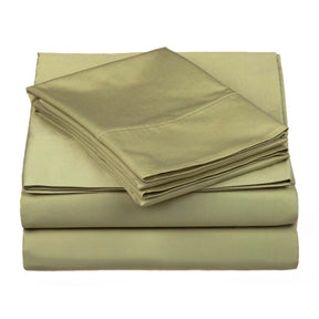  Superior Egyptian Cotton 530 Thread Count Solid Sheet Set - Sage