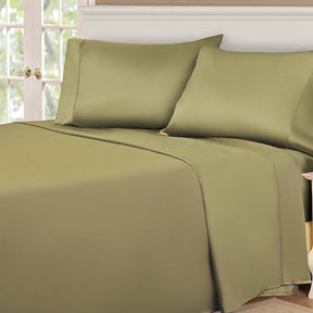  Superior Egyptian Cotton 530 Thread Count Solid Sheet Set - Sage