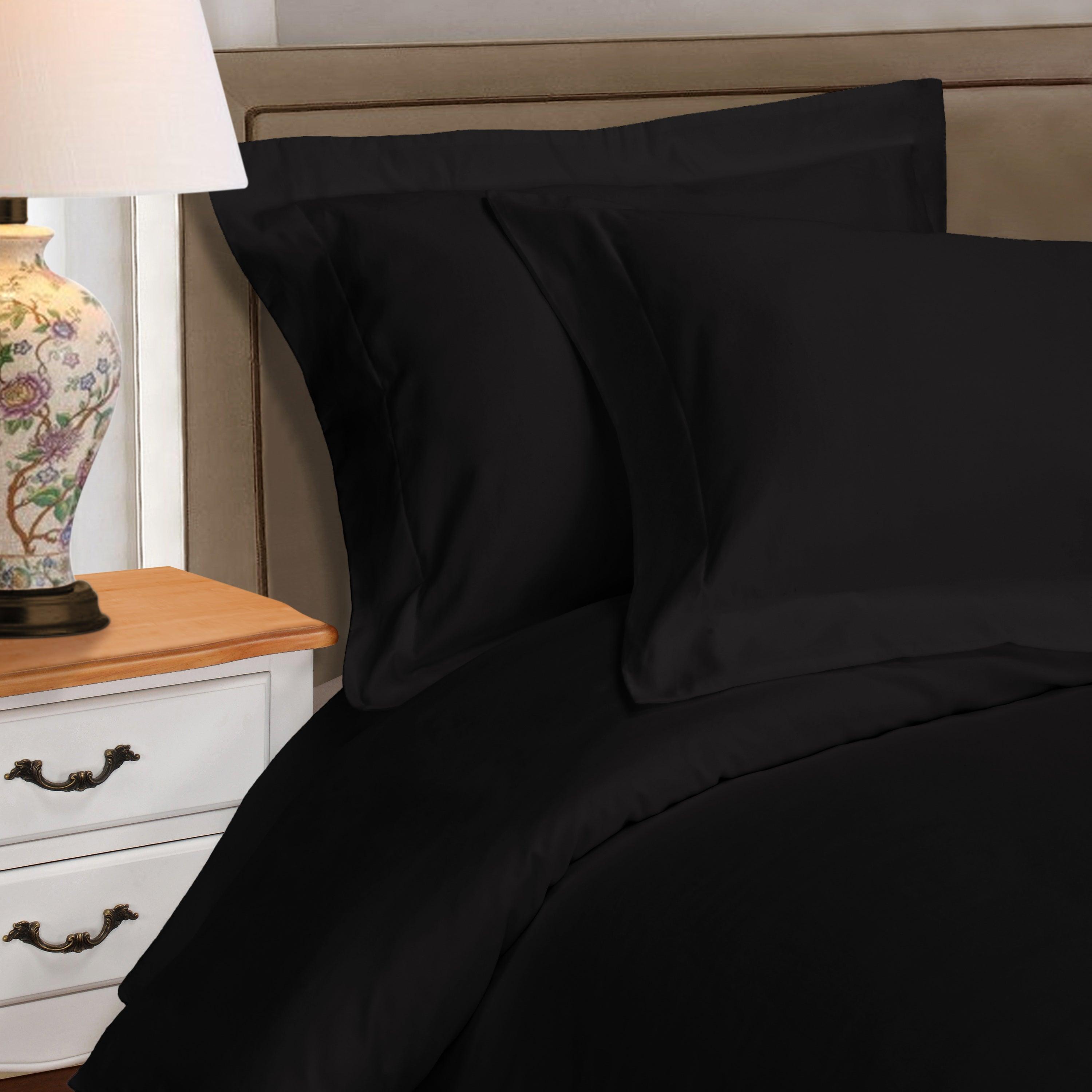 Egyptian Cotton 530 Thread Count Solid Luxury Duvet Cover Set - Egyptian Cotton Duvet Cover Set by Superior