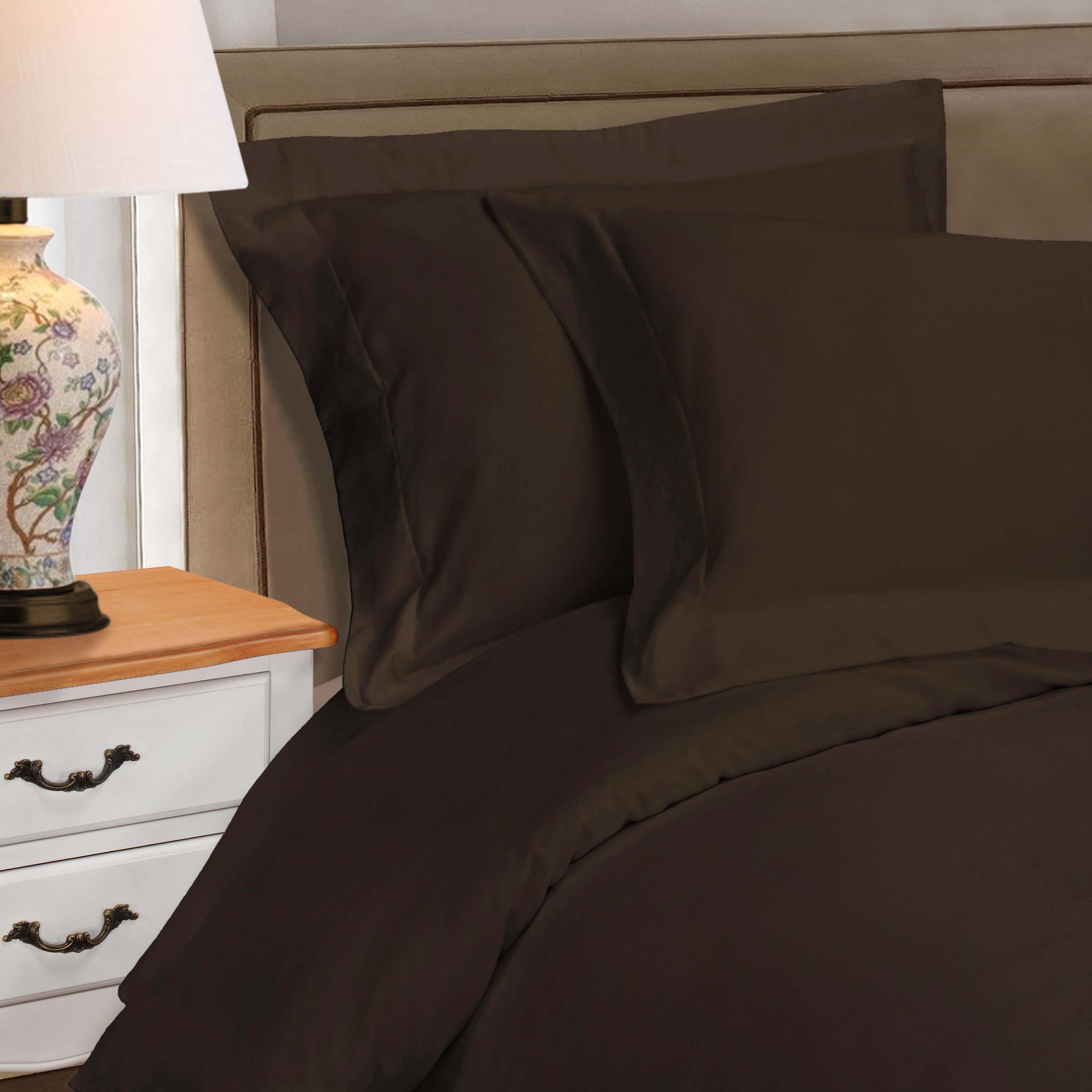 Egyptian Cotton 530 Thread Count Solid Luxury Duvet Cover Set - Egyptian Cotton Duvet Cover Set by Superior