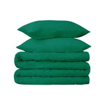 Egyptian Cotton 530 Thread Count Solid Luxury Duvet Cover Set - Egyptian Cotton Duvet Cover Set by Superior