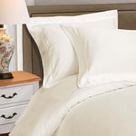 Egyptian Cotton 530 Thread Count Solid Luxury Duvet Cover Set - Egyptian Cotton Duvet Cover Set by Superior