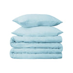 Egyptian Cotton 530 Thread Count Solid Luxury Duvet Cover Set - Egyptian Cotton Duvet Cover Set by Superior
