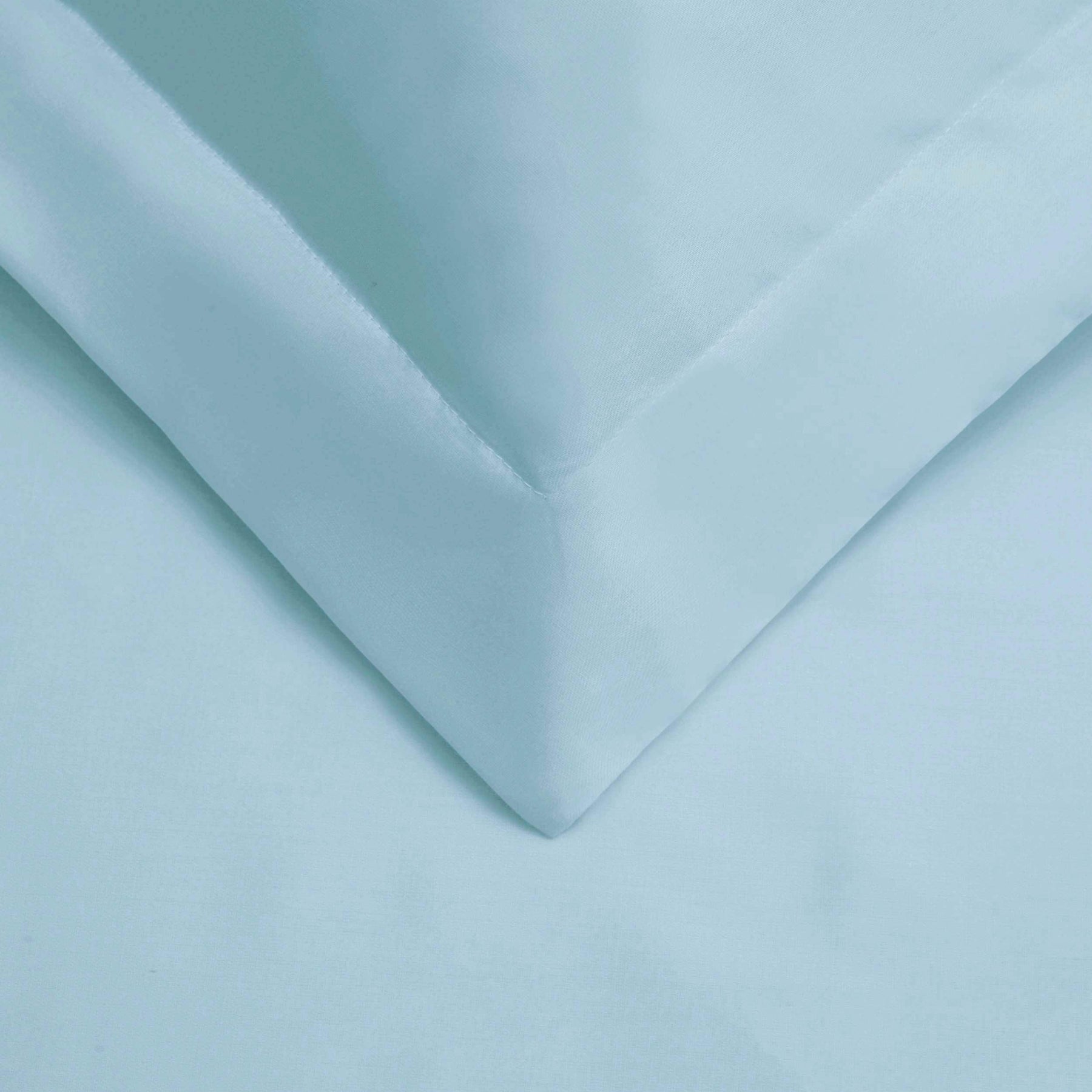  Superior Premium Egyptian Cotton 530 Thread Count Solid Duvet Cover Set -  Light Blue