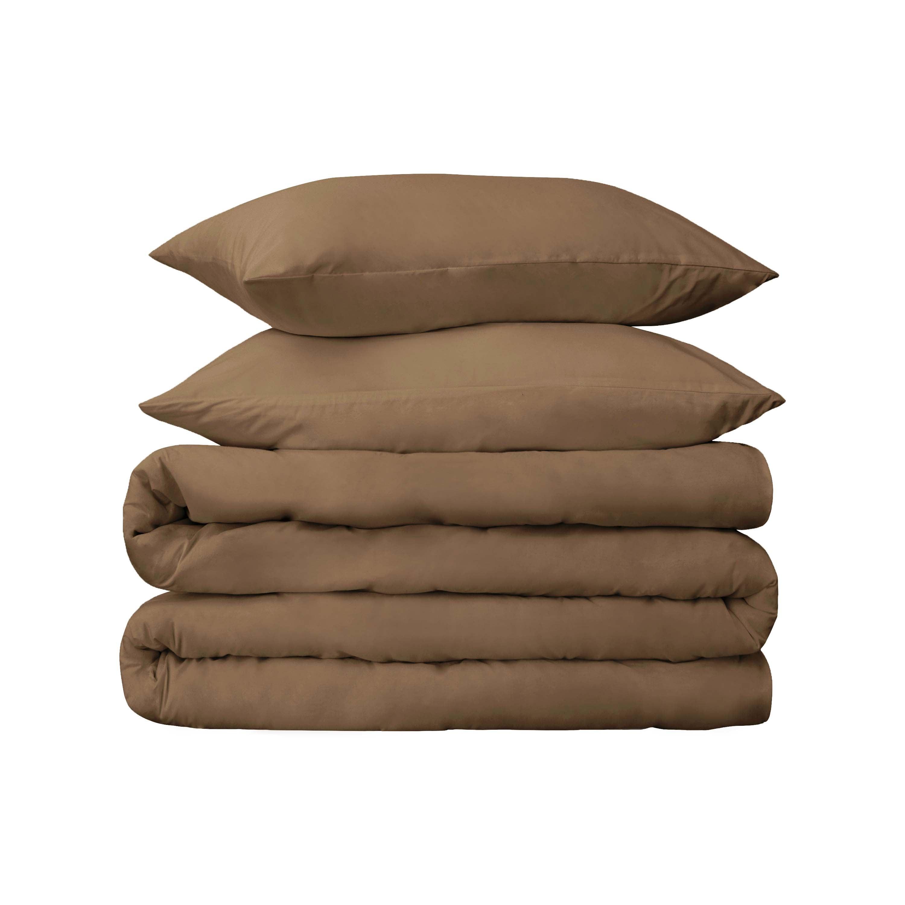Egyptian Cotton 530 Thread Count Solid Luxury Duvet Cover Set - Egyptian Cotton Duvet Cover Set by Superior
