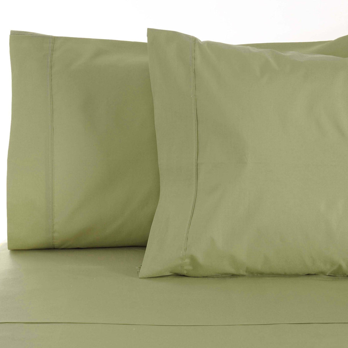 Premium Egyptian Cotton 530 Thread Count Pillow Case Set - Sage