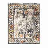  Azuza Distressed Floral and Vine Indoor Area Rug or Runner