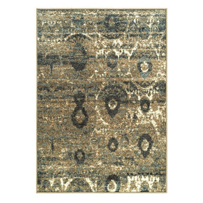  Superior Rosemont Modern Geometric Abstract Indoor Area Rug - Blue