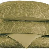 600 Thread Count Cotton Blend Italian Paisley Duvet Cover Set - Duvet Cover Set by Superior