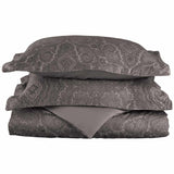 600 Thread Count Cotton Blend Italian Paisley Duvet Cover Set - Duvet Cover Set by Superior