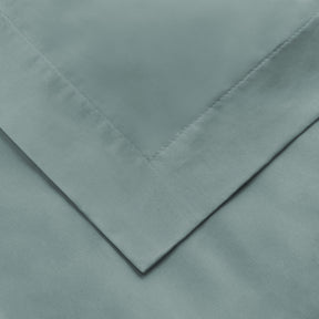 Superior Premium 650 Thread Count Egyptian Cotton Solid Duvet Cover Set - Teal
