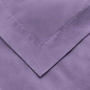 Superior Premium 650 Thread Count Egyptian Cotton Solid Duvet Cover Set - Wisteria