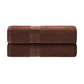 Rayon from Bamboo Ultra-Plush Heavyweight 2-Piece Bath Towel Set - Cocoa