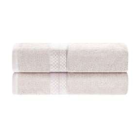 Rayon from Bamboo Ultra-Plush Heavyweight 2-Piece Bath Towel Set -  Ivory