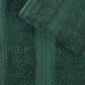 Rayon from Bamboo Ultra-Plush Heavyweight 2-Piece Bath Towel Set -  Hunter Green