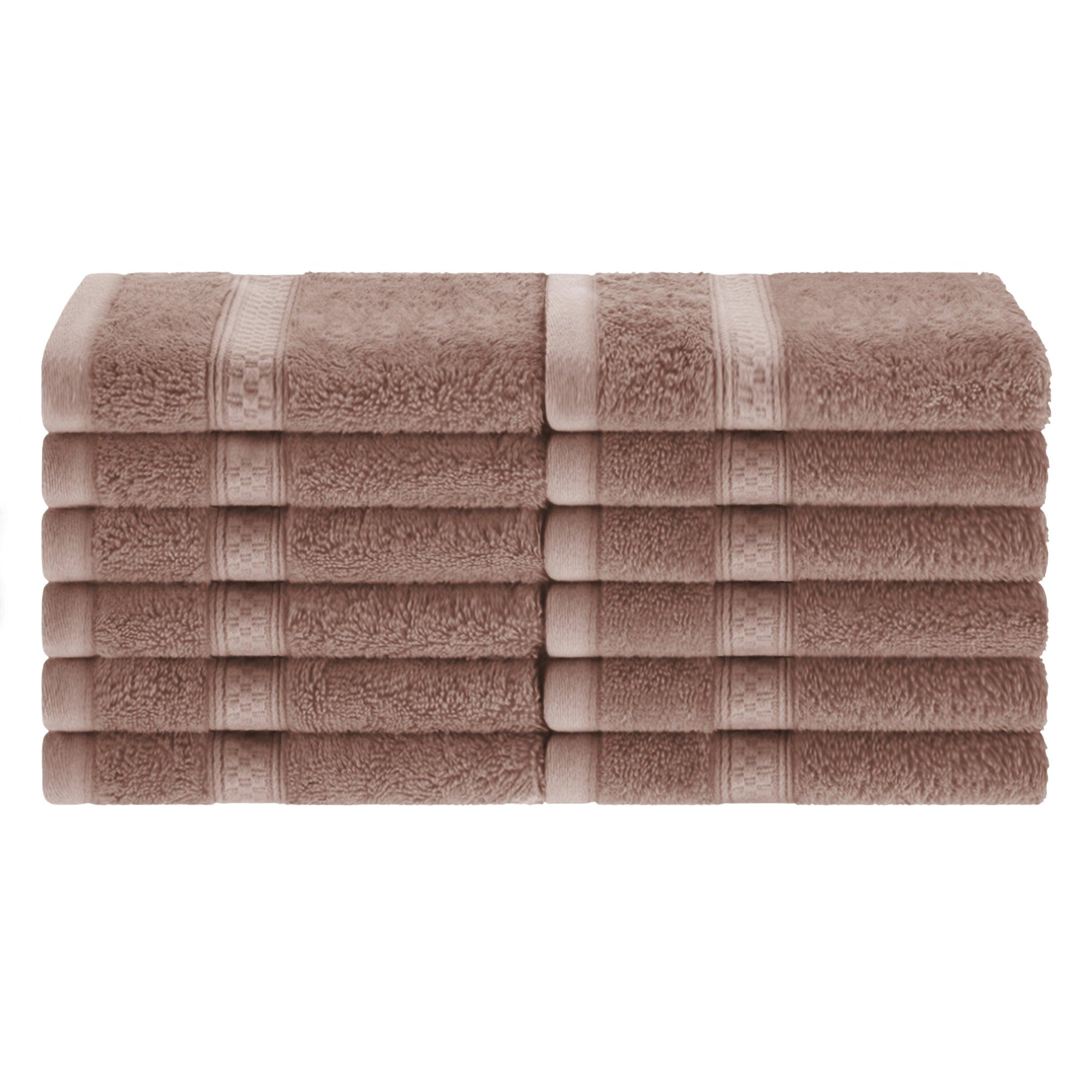 Rayon from Bamboo Ultra-Plush Heavyweight Assorted 12-Piece Towel Set - Sand