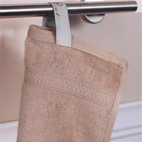 Rayon from Bamboo Ultra-Plush Heavyweight 2-Piece Bath Towel Set - Sand