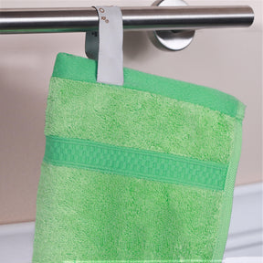 Rayon from Bamboo Ultra-Plush Heavyweight Assorted 12-Piece Towel Set - Spring Green
