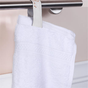 Rayon from Bamboo Ultra-Plush Heavyweight 6-Piece Hand Towel Set - White