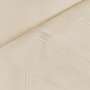 Premium 650 Thread Count Egyptian Cotton Solid Pillowcase Set - Ivory