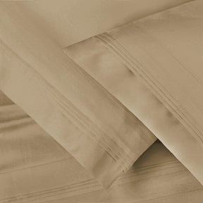 Premium 650 Thread Count Egyptian Cotton Solid Pillowcase Set -  Linen