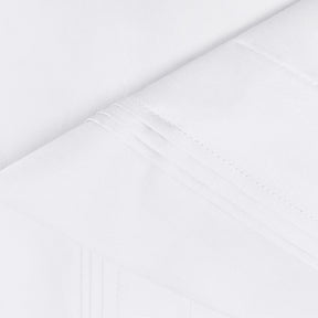 Premium 650 Thread Count Egyptian Cotton Solid Pillowcase Set - White