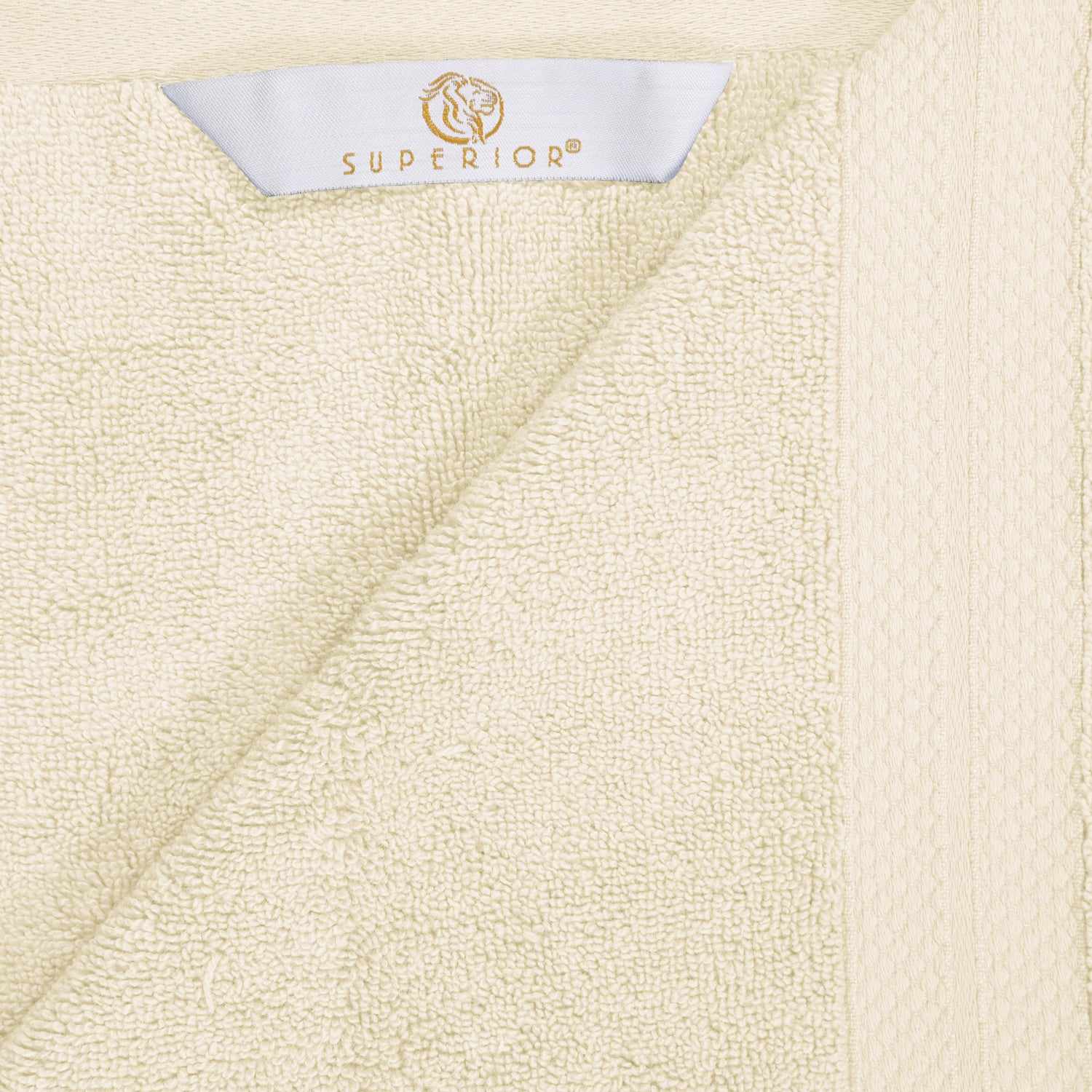  Superior Premium Turkish Cotton Assorted 6-Piece Towel Set - Ivory